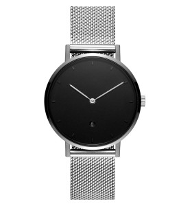 OEM минимальный дизайн тонкий сетчатый ремешок часы от изготовителя на заказ часы