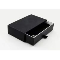 Black Square Leather Material with PU Pillow Watch Packaging Box High quality watch packaging box