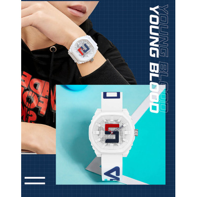 Customized LOGO Fashion Silicone Strap 3ATM Waterproof Simple Quartz Watch