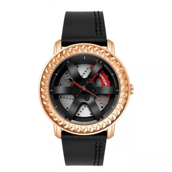 High Quality Hot Selling Trend Fashion 3 ATM Waterproof Wheel Dial Design Quartz Watch