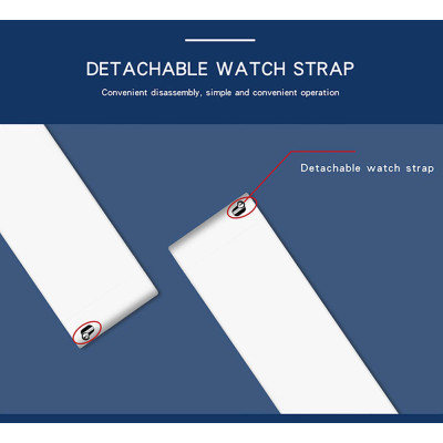 High Quality Fashion Japan Movement Silicone Strap 5ATM Waterproof Simple Quartz Watch