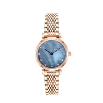 Fashion Mother of pearl dial 3ATM Waterproof Quartz Watch Japanese Movement Couple Watches For Lover