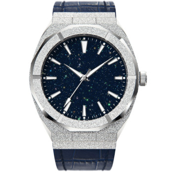 Luxury Brand Waterproof Fashion Japan Movt Watch Men Wrist Leather Strap Business Stainless Steel Custom Starry Sky Quartz Watch