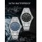 Business Luminous Needle Mineral Glass Stainless Steel Strap Waterproof Quartz Watch For Men