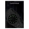 Business Luminous Needle Mineral Glass Stainless Steel Strap Waterproof Quartz Watch For Men