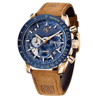 Watches Men Wrist New Design Fashion reloj Luxury Custom Original Chronograph Waterproof wholesale Stainless Steel Quartz Watch