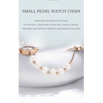 Hot Selling Wholesale Pearl Bracelet Jewelry Custom Roman Watch Dial Fashion Luxurs Uhr Diamond Women's Watches Orologio Donna