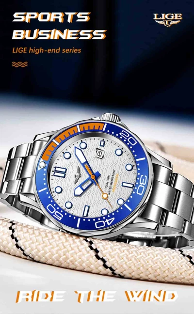 High Quality Manufacturer OEM Waterproof Stainless Steel Luxury Watch Men Wrist Custom Logo Quartz Watch For Men Orologio Uomo
