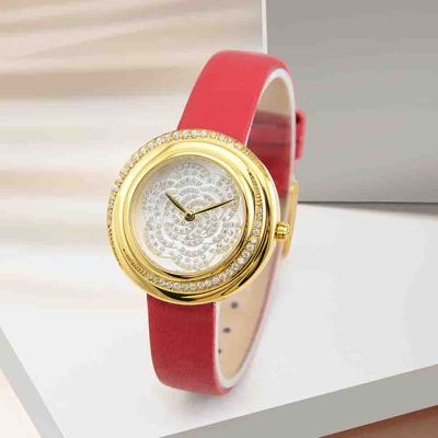 High-end Uhren Custom Luxury Business 5 ATM Water Resistant Stainless Steel Quartz Watch For Ladies