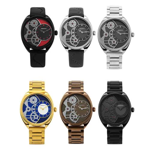 Custom Logo OEM ODM Luxury 5Atm Waterproof Classic Wristwatch Private Label Minimalist Wrist Stainless Steel Men Quartz Watches