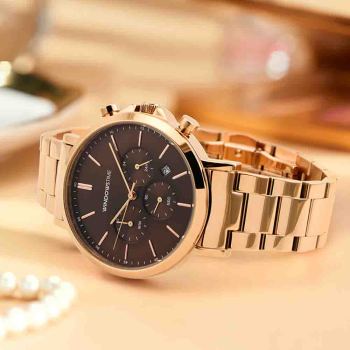 Luxus Uhr Orologio Uomo Men's Watches Sports Reloj Chronograph Relogio Masculino Stainless Steel Strap Quartz Watches for Men