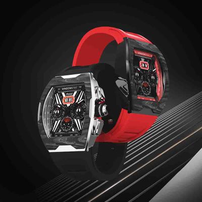 Custom Waterproof Luxury Stainless Steel Montre Homme Uhren Chronograph Mechanical Watch For Men