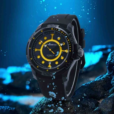 Deep Diver Custom Logo Luminous Uhr Uhren Reloj Stainless Steel Automatic Mechanical Watches For Men