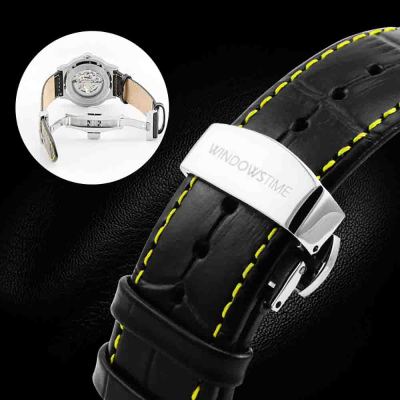 New Arrival Montre Homme Custom logo Mechanical Watch  For Men Skeleton Orologio Uomo Uhren Herren