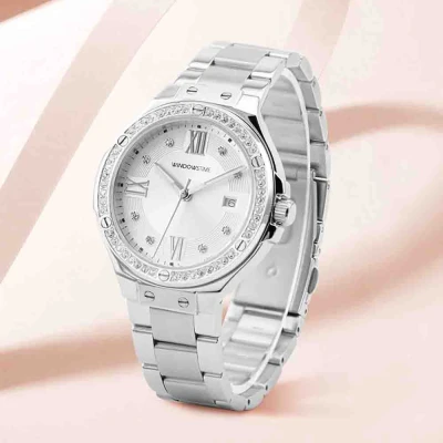 Private Label OEM ODM Factory Stainless Steel Waterproof Wrist Luxury Quartz Watch for Women
