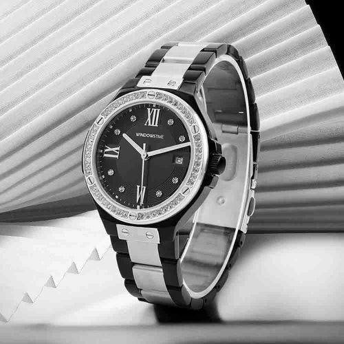 Private Label OEM ODM Factory Stainless Steel Waterproof Wrist Luxury Quartz Watch for Women