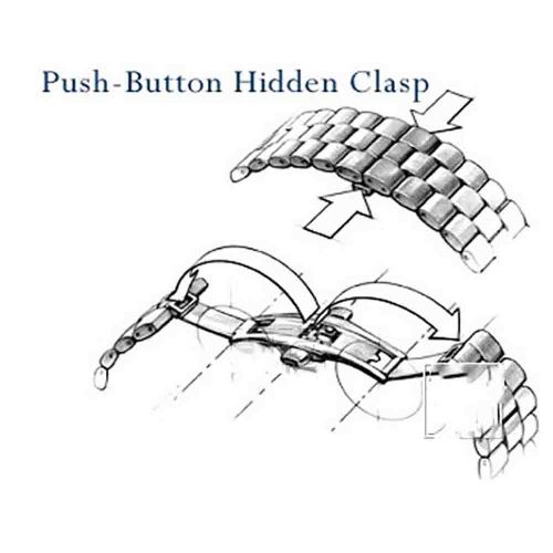 The reason why the watch buckle is broken