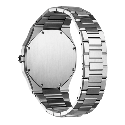 Montre suisse à mouvement personnalisé en acier inoxydable 316L avec logo du fabricant de montres personnalisées