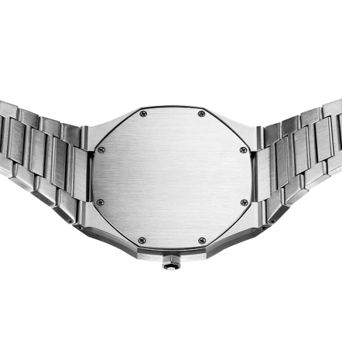 Montre suisse à mouvement personnalisé en acier inoxydable 316L avec logo du fabricant de montres personnalisées