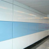 MESCO emaillierte Stahlplatte für Vorhangfassade U-Bahn-Tunnel Stahlplatte Wassertank Stahlplatte