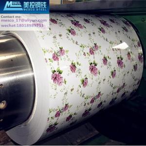 MESCO Nano Anti-corrosion Film Laminated Steel Coil PVC/PET VCM Laminated Pattern Galvanized Steel Sheet for Fridge Liquor Cabinet