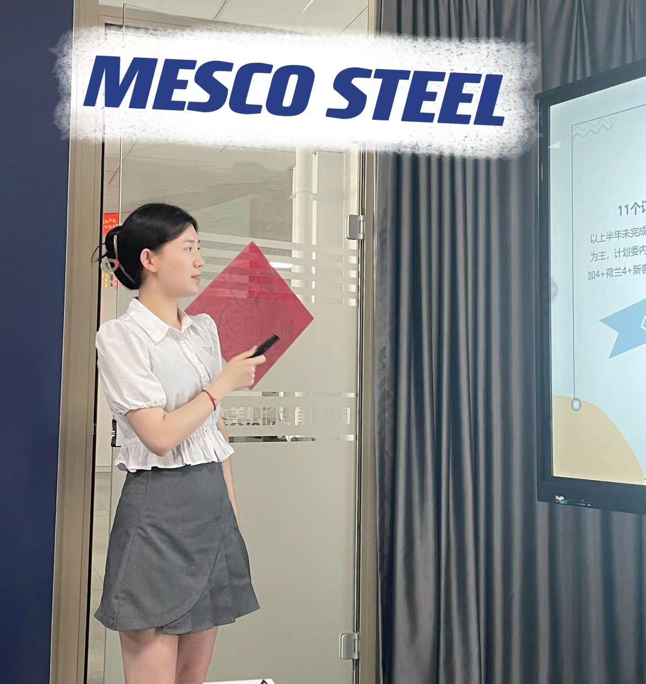 MESCO STEEL's Mid-Year Review Conference Celebrates Achievements and Recognizes Outstanding Employee