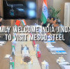 India's JINDAL Group visits MESCO STEEL for technical exchange on ZAM steel production line.