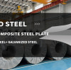 MESCO STEEL Metal composite steel plate (Stainless Steel+ Galvanized Steel)