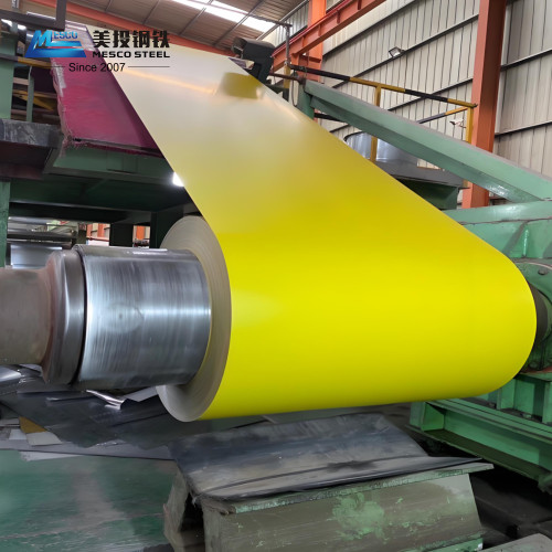 MESCO Prepainted Galvanized | High-Quality PPGI Steel Coils Manufacturer | Custom Colors & Coatings Available