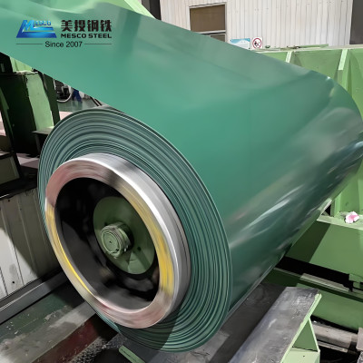 MESCO Prepainted Galvanized | High-Quality PPGI Steel Coils Manufacturer | Custom Colors & Coatings Available