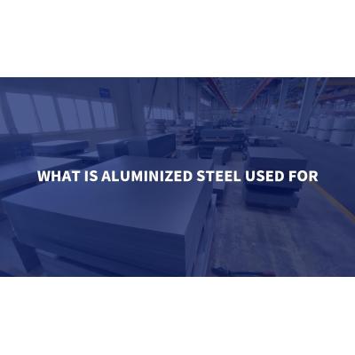 What is aluminized steel used for?