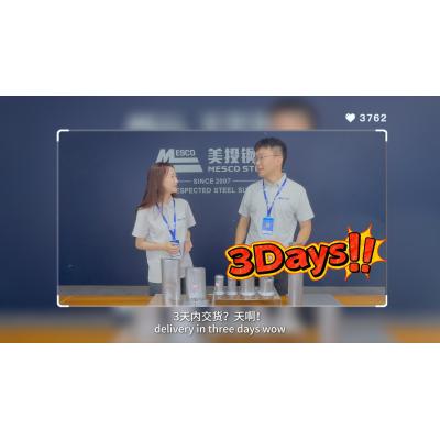 Delivery in 3 Days? Wow! Yes, That’s MESCO Speed!