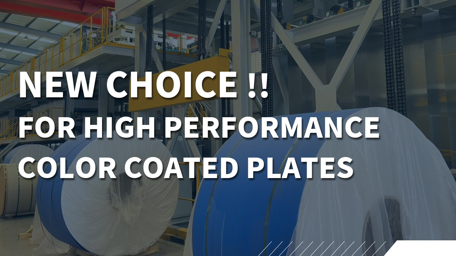 Choose MESCO high-performance color coated steel sheet as a new option!