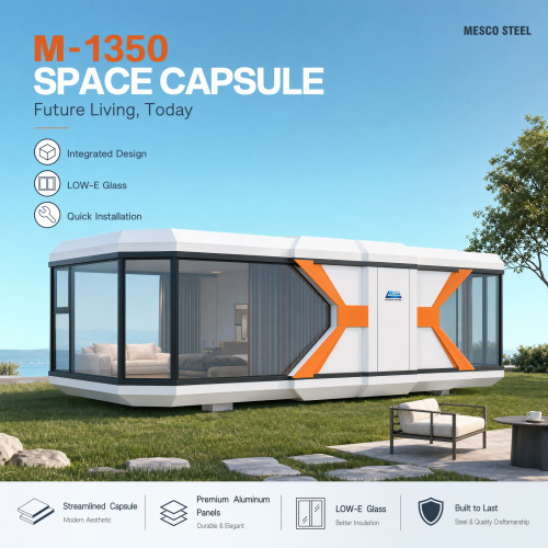 MESCO Prefab Modular House – FRP One-Piece Top & Base