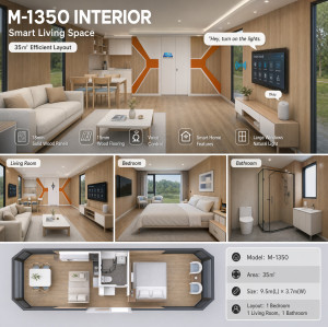 MESCO Prefab Modular House – FRP One-Piece Top & Base