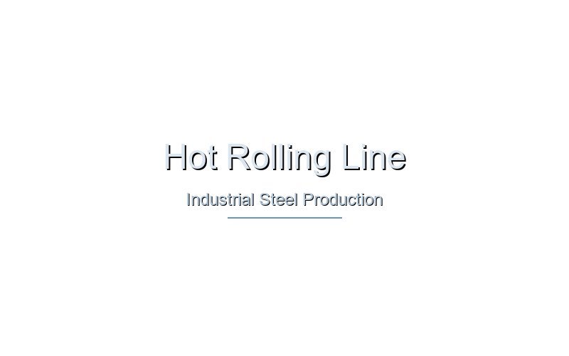 Hot rolled steel coils in a large-scale steel manufacturing facility, showing industrial production environment