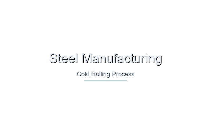 Cold rolled steel coils in a modern steel processing factory, showcasing precise dimensional tolerances and surface quality