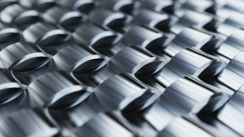 Enameled steel plate production line in a modern factory - MESCO Steel