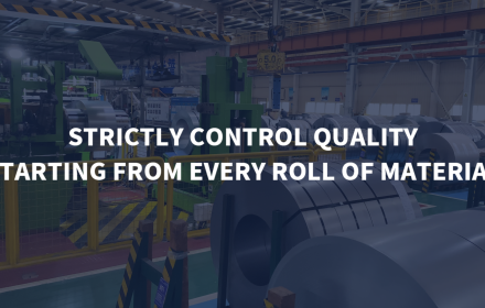 Aluminum silicon steel tube, Strictly control quality, starting from every roll of material
