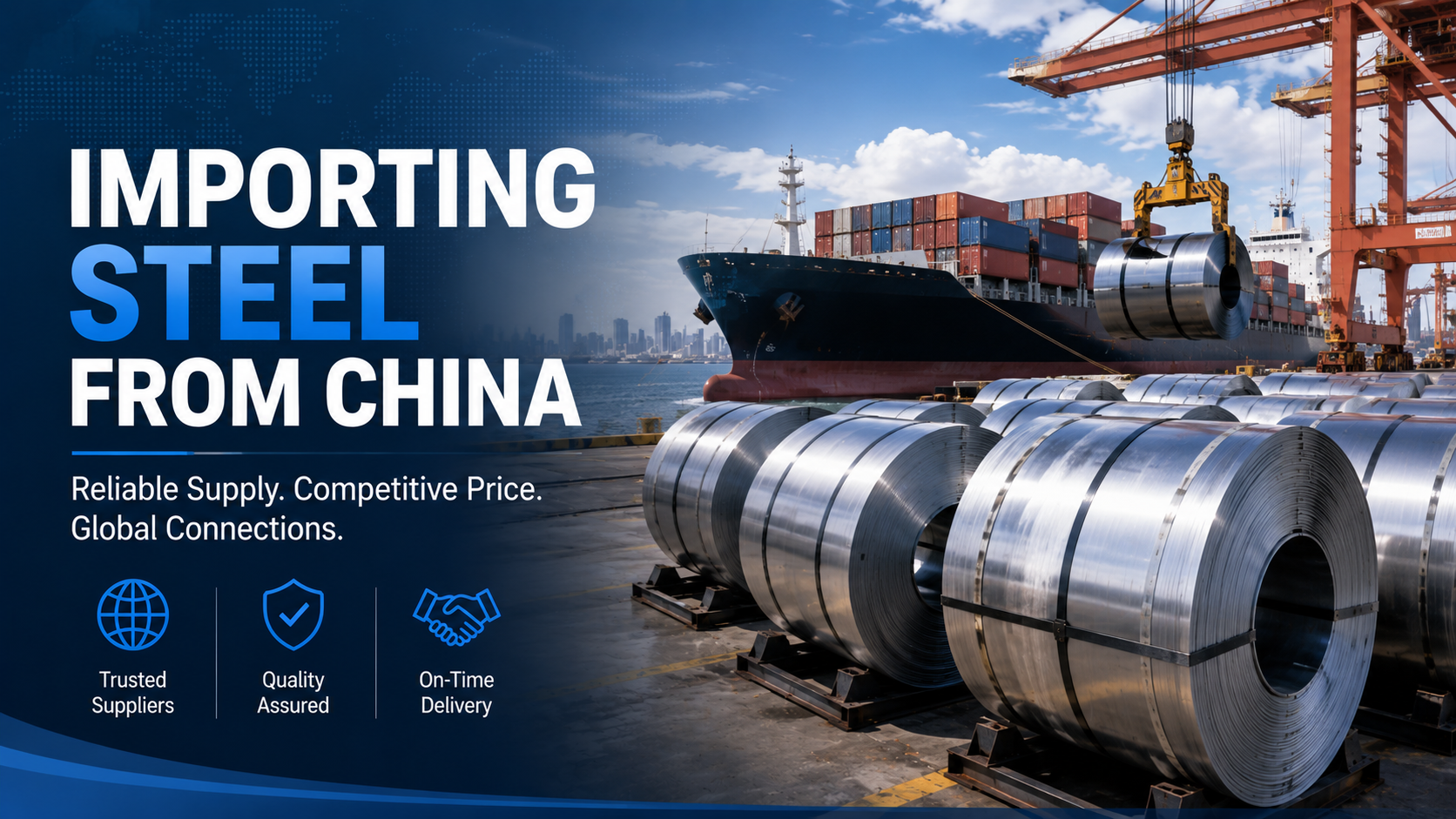 Importing Steel from China: A Step-by-Step Guide for First-Time Buyers