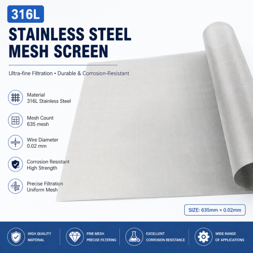 MESCO Stainless Steel Wire Mesh | SUS304/304L/316/316L/904L