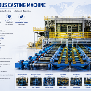 Refurbished & Used Continuous Casting Machine (CCM) — Billet, Bloom & Slab