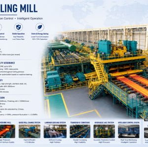 Refurbished & Used Hot Rolling Mill Line – Strip, Plate & Steckel Mills
