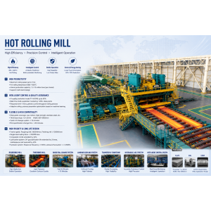 Refurbished & Used Hot Rolling Mill Line – Strip, Plate & Steckel Mills