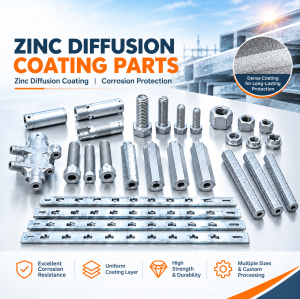 Sherardizing Service - Powder Zinc Diffusion Anti-Corrosion Coating for Steel Parts