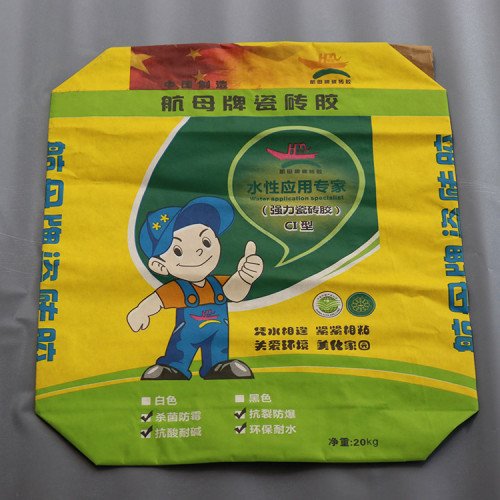 Custom Heavy Duty kraft paper bag 25kg 50kg cement bag paper cement bag