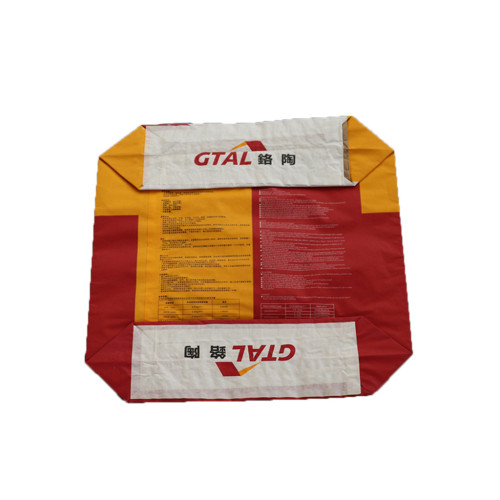 Bolso al por mayor de la válvula del papel de Kraft del precio bajo con la película del PO