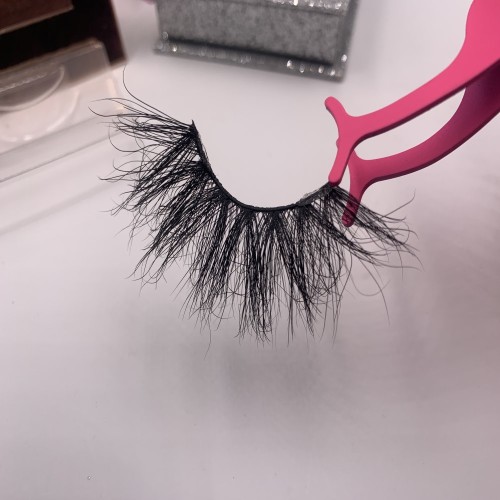 lash packaging design Big Dramatic Thick Mink Fur Eyelash 25mm 3d Eyelash 6d Mink Eyelashes