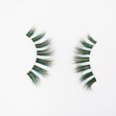 Hand Made Natural Material Fashion Beauty mink lashes animal With Custom Eyelash Packaging
