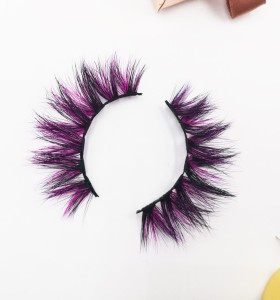 Create Brand Private Label Hand Made Strip Fur Real 3d Mink korean false eyelashes